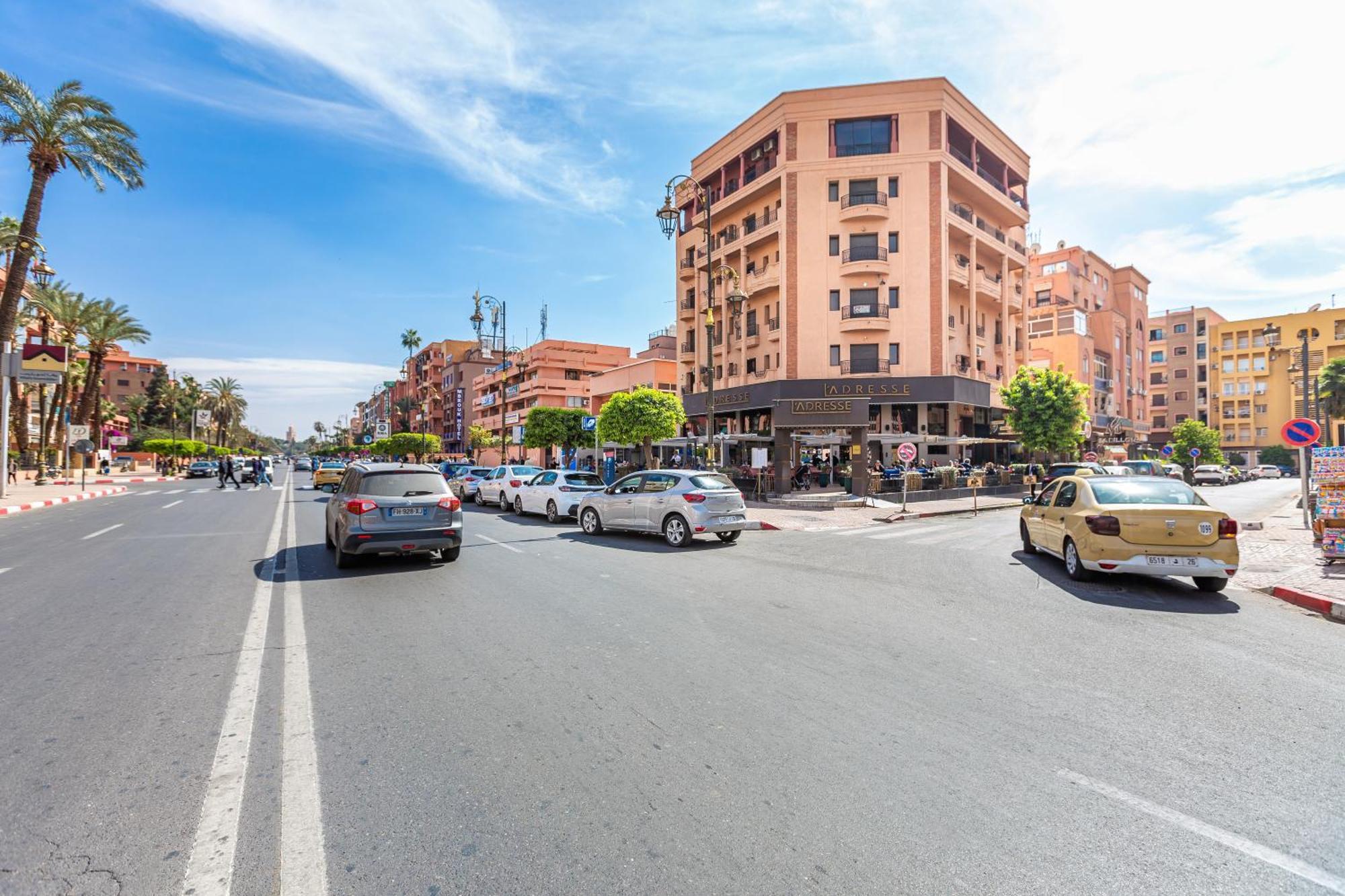 Magnifique Appartement Unique Et Central! Marrakesch Exterior foto