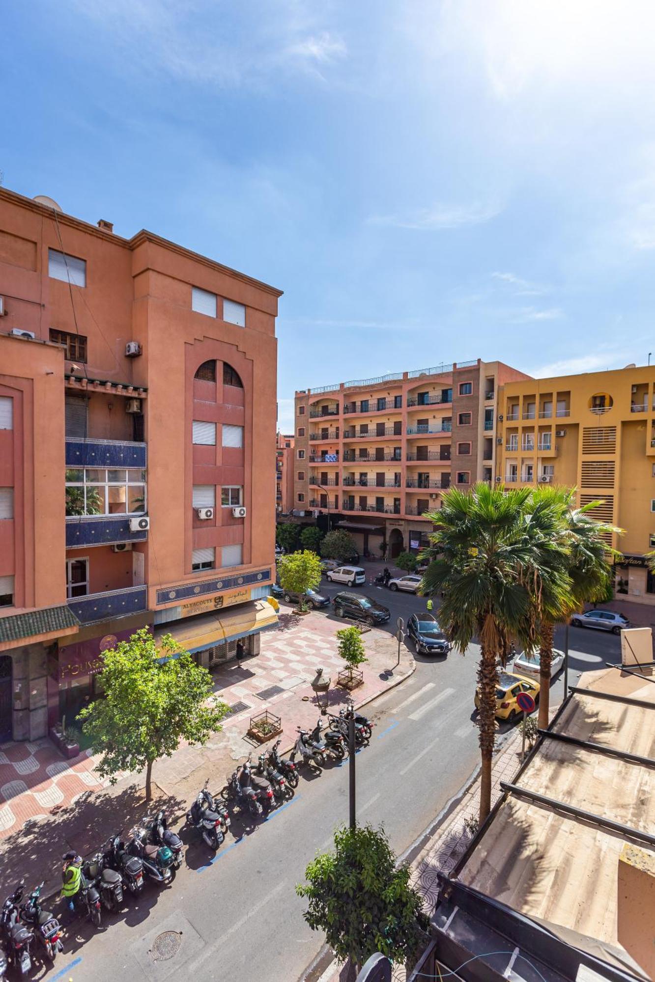 Magnifique Appartement Unique Et Central! Marrakesch Exterior foto