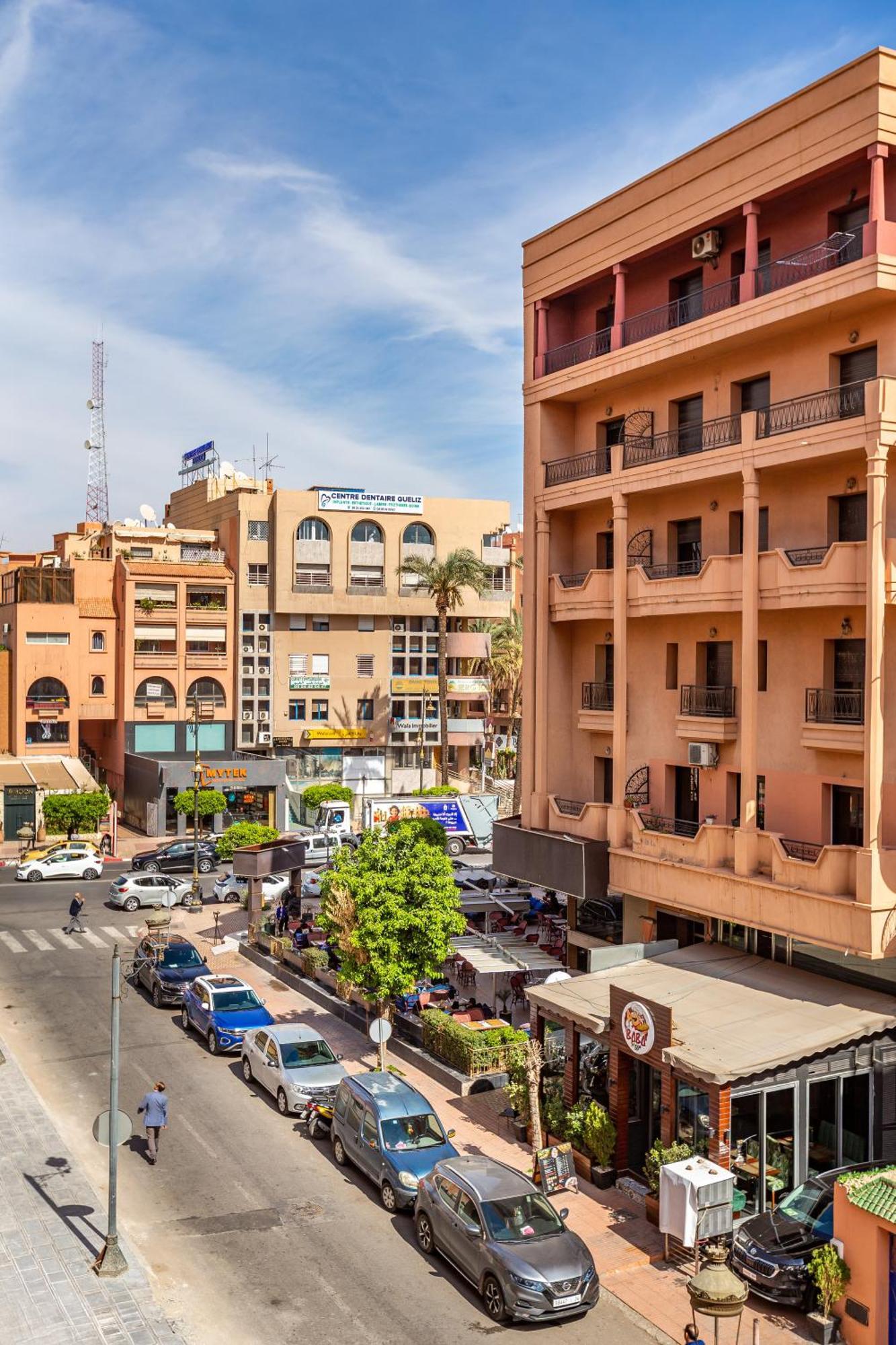Magnifique Appartement Unique Et Central! Marrakesch Exterior foto