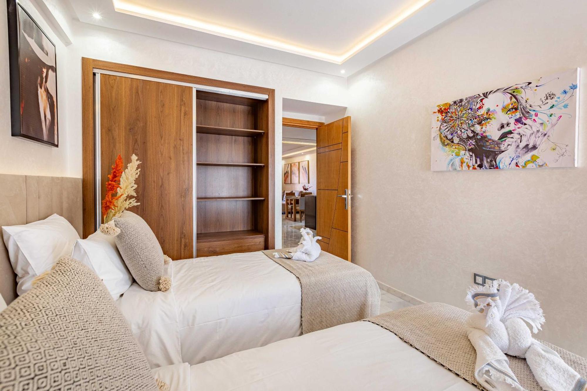 Magnifique Appartement Unique Et Central! Marrakesch Exterior foto